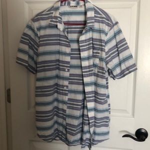 Vans Men’s medium button up cotton shirt